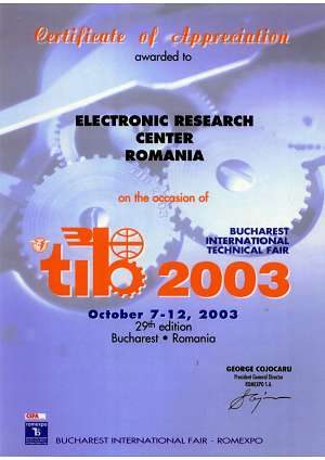 Participare TIB 2003